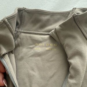 Beige Aritzia Romper